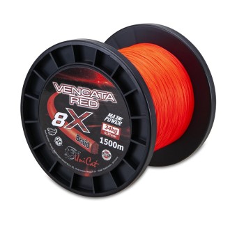Šňůra Uni Cat 8 X Vencata Red 1500m