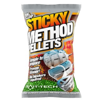 Pelety Bait-Tech Sticky Method Micro Green 700 g