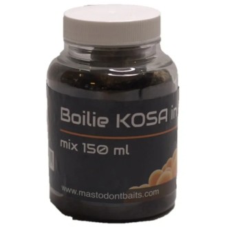 Mastodont Baits -  Boilies KOSA v dipu 150ml mix průměrů