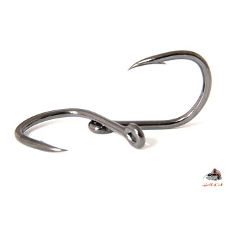 Hell-Cat Háčky s očkem Live Bait 4X Strong vel. 4/0 - 3ks