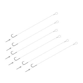 Feederový návazec Delphin FLR Sting 0,22mm #10/Sting 5mm bez protihrotu 6ks