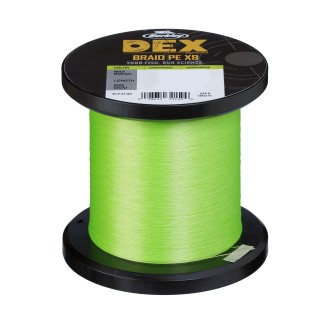 DEX Braid PE X8 Chartreuse 1 m 0,12 mm 9 kg