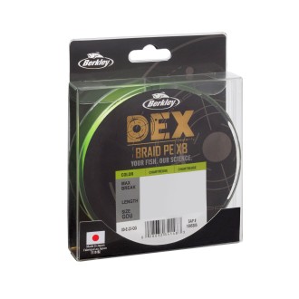 DEX Braid PE X8 Chartreuse 150 m 0,06 mm 5,4 kg