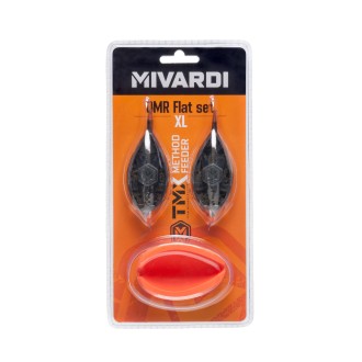 Sada Mivardi Method Feeder set QMR Flat XL (50g + 60g + formička)