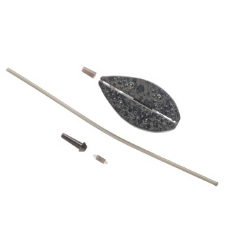 Sada krmítek Mivardi Method Feeder QMR Grip L Long 30g+40g+50g+formička
