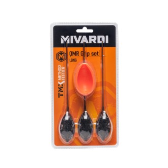 Sada krmítek Mivardi Method Feeder QMR Grip L Long 30g+40g+50g+formička