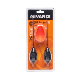 Sada krmítek Mivardi Method Feeder QMR Flat XL Long 50g+60g+formička