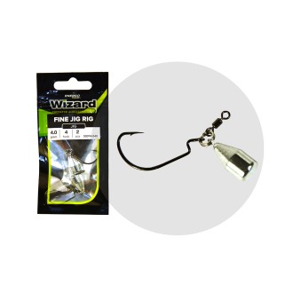 WIZARD FINE JIG RIG OFFSETES SZERELÉK