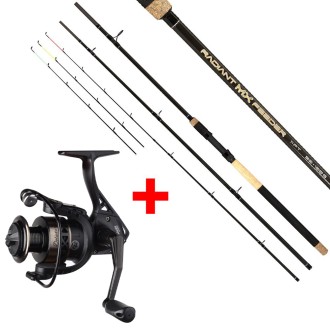 Prut Giants Fishing Radiant MX Feeder 3,00m 50-100g + Naviják Deluxe FD 2000