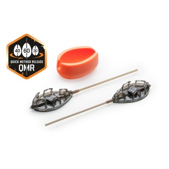 Sada krmítek Mivardi Method Feeder QMR Grip XL Long 50g+60g+formička