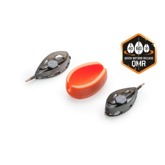 Sada Mivardi Method Feeder set QMR Flat XL (50g + 60g + formička)