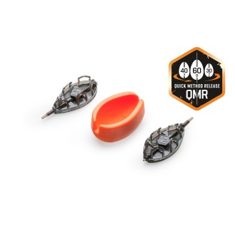 Sada krmítek Method Feeder QMR Grip XL 50g+60g+formička