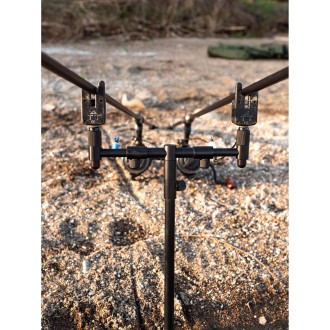 Hrazda na pruty Giants Fishing Adjustable Buzzer Bar 2 Rods 17-25cm