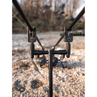 Hrazda na pruty Giants Fishing Adjustable Buzzer Bar 2 Rods 17-25cm