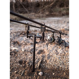 Hrazda na pruty Giants Fishing Adjustable Buzzer Bar 2 Rods 17-25cm