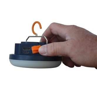 Kempingová lampa Suretti s powerbankou