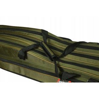 Pouzdro na pruty Mistrall se stojanem 3 komory 140cm Khaki