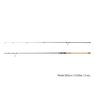 Prut Delphin Torks Cork 3,60m 3,0lb 2díly
