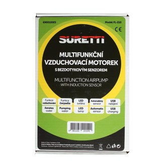 Multifunkční vzduchovací motorek Suretti s bezdotykovým senzorem
