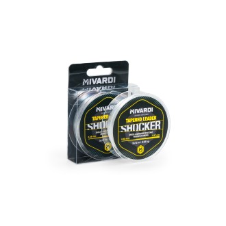 Ujímaný vlasec Mivardi Shocker Tapered Leader 5x12 m