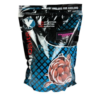 Boilies Vitalbaits Strawberry Nutty 1kg