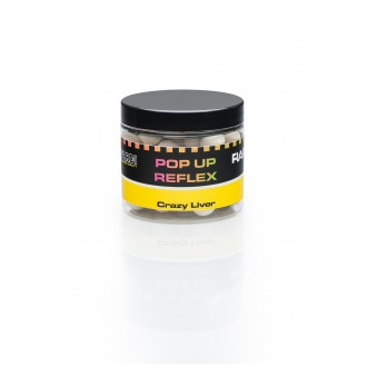 Plovoucí boilies Mivardi Rapid Pop Up Reflex Crazy Liver 50g