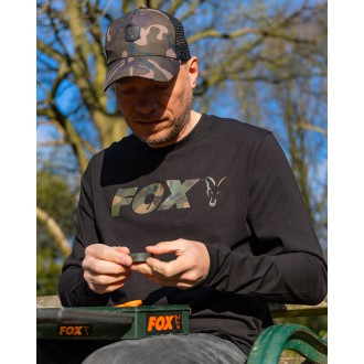 Fox Long Sleeve Black/Camo T-Shirt