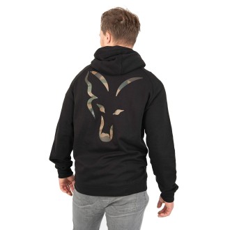 Fox LW Black/Camo Zip Hoody