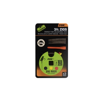 Fox EDGES™ Zig Rigs - 3ft (0.9m)