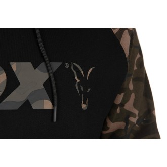 Fox Black/Camo Raglan Hoody