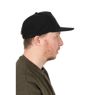 Kšiltovka Fox Black/Camo Flat Peak Snapback Cap