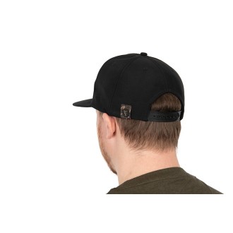 Kšiltovka Fox Black/Camo Flat Peak Snapback Cap
