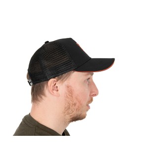Kšiltovka Fox Collection Trucker Cap Black & Orange