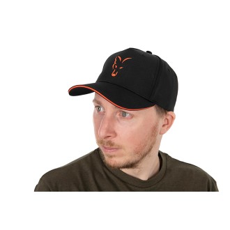 Kšiltovka Fox Collection Baseball Cap Black & Orange