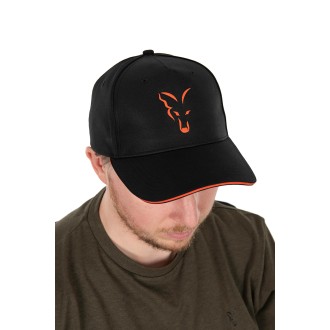 Kšiltovka Fox Collection Baseball Cap Black & Orange