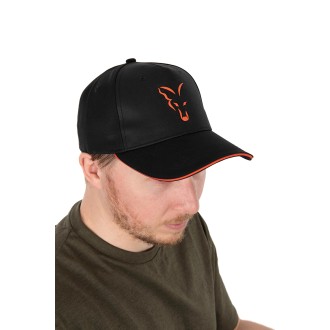 Kšiltovka Fox Collection Baseball Cap Black & Orange