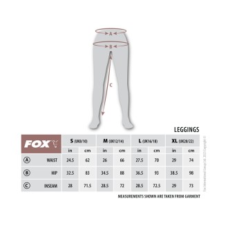 Legíny Fox WC Leggings