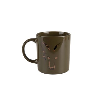 Hrnek Fox Green & Camo Head Ceramic Mug