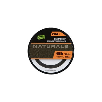 Šňůra Fox EDGES™ Naturals Submerge Braid 300m