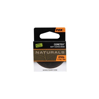 Návazcová šňůrka Fox EDGES™ Naturals Coretex 20m