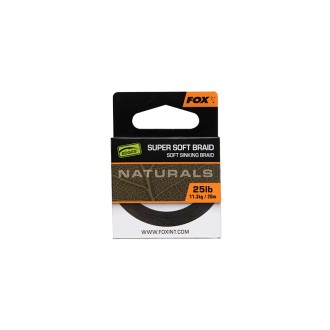 Návazcová šňůrka Fox EDGES™ Naturals Super Soft Braid 20m