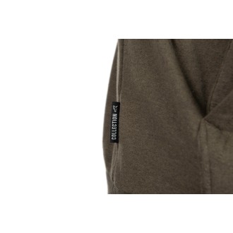 Mikina Fox Collection Hoody Green & Black
