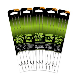 Fox EOS Barbless Ready Rigs - x3 Wide Gape