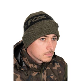 Čepice Fox Collection Beanie Hat - Green & Black