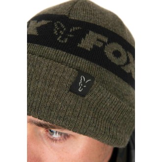 Čepice Fox Collection Beanie Hat - Green & Black