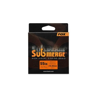 Splétaná šňůra Fox Submerge Orange Sinking Braid 300m