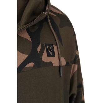 Mikina Fox LW Khaki/Camo Split Zip Hoody
