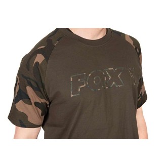 Tričko Fox Khaki/Camo Outline T-Shirt