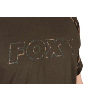 Tričko Fox Khaki/Camo Outline T-Shirt