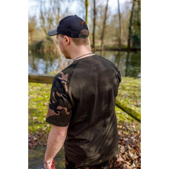 Tričko Fox Khaki/Camo Outline T-Shirt